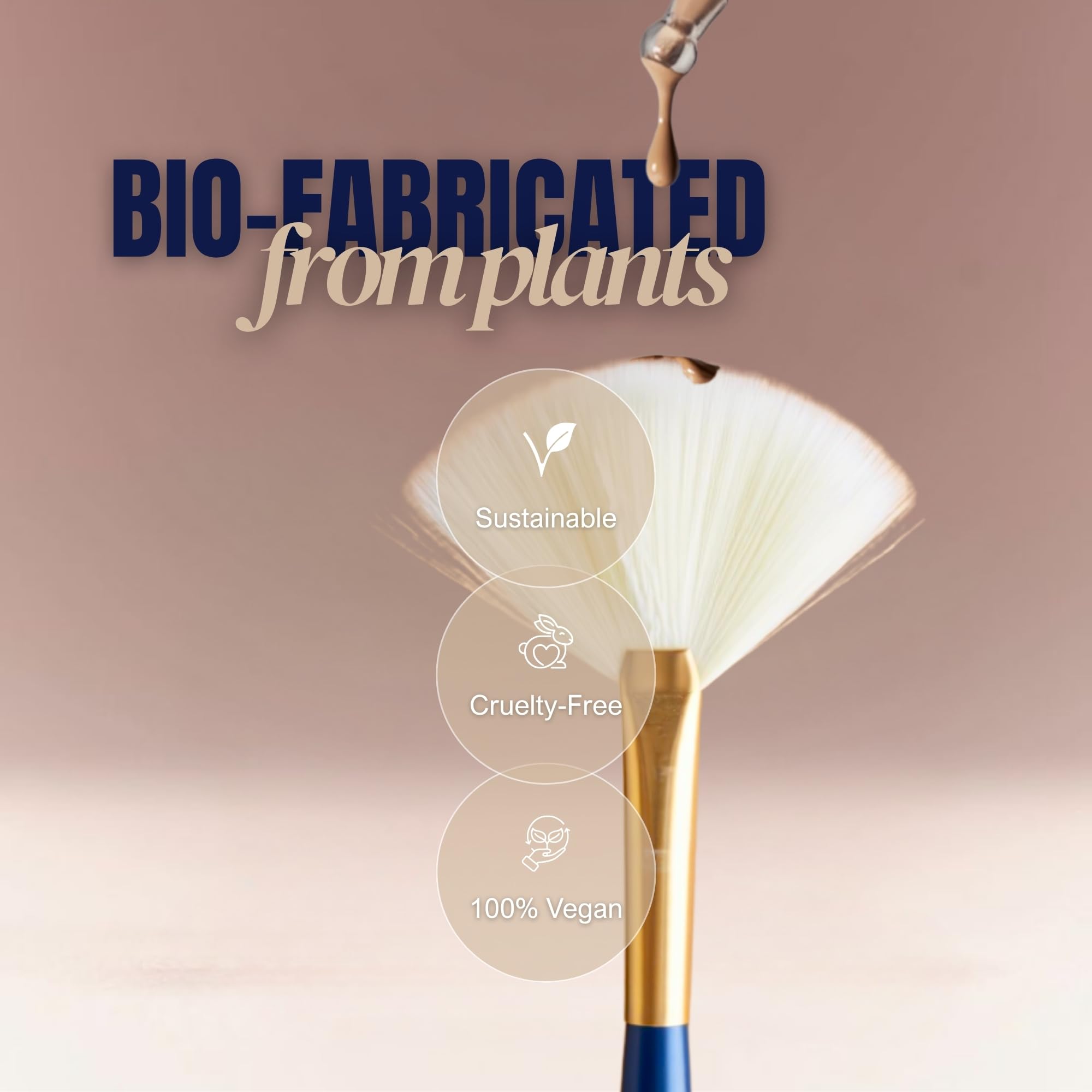 BERRY GOODS 12-Piece Luxury Makeup Brush Set – Ultra-Soft, Vegan, Cruelty-Free Bristles, Travel Case | Professional Face & Eye Brushes