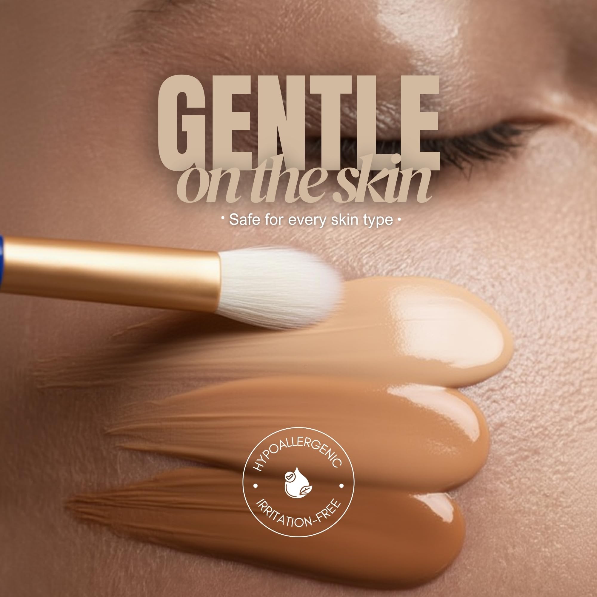 BERRY GOODS 12-Piece Luxury Makeup Brush Set – Ultra-Soft, Vegan, Cruelty-Free Bristles, Travel Case | Professional Face & Eye Brushes